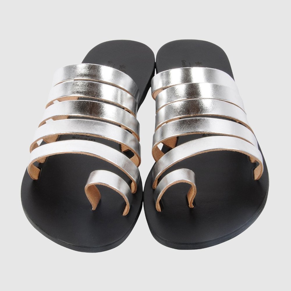 Greek Leather Sandal: Ekaterine - Picture 2 of 5